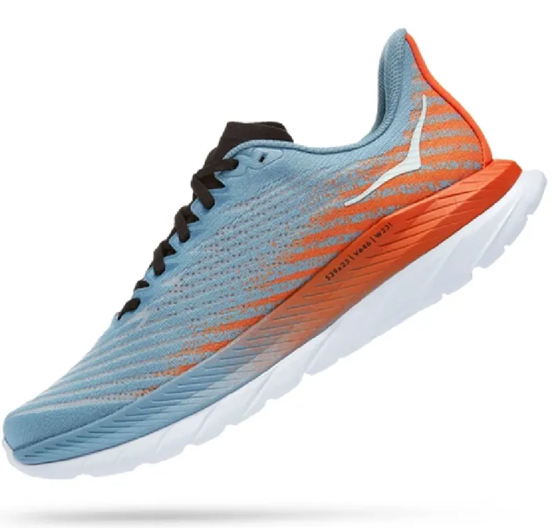 Hoka One One Men's Mach 5 Blue Red-5